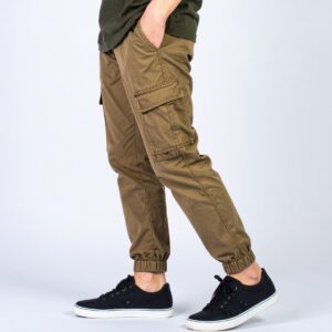 Brown 6 Pocket Cargo Pant with luxury style